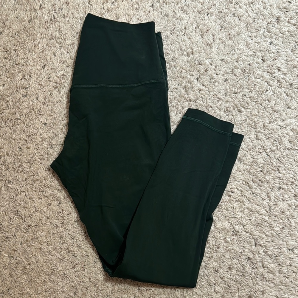 LULULEMON ALIGN LEGGINGS 25” - GREEN